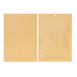Öko Papierbeutel Flach Kraftpapier/Bioplastik 152x229mm - 100 Stk