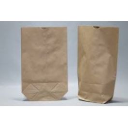 Öko Kreuzbodenbeutel Kraftpapier 0,5 kg, 140x220mm - 100 Stk