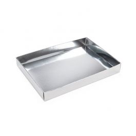 Pappschachtelböden Schimmer Silber 137x25x191mm - 25 Stk