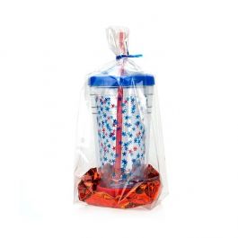 Öko Blockbodenbeutel Bioplastik 102x76x254mm - 100 Stk