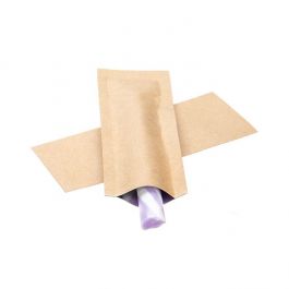 Kraftpapier kindersichere Einweg-Beutel 40x100mm - 100 Stk