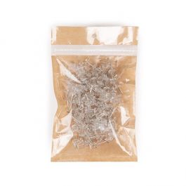 Öko Druckverschlussbeutel Kraftpapier 92x127mm - 100 Stk