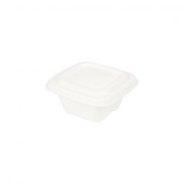 Portionsbecher Zuckerrohr 100 ml, 80x80x37 mm - 1.200 Stk