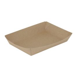 Snackschalen Pappe 1250 ml 27x20x3,5 cm - 600 Stk