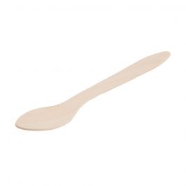 Löffel Holz 18 cm bio-beschichtet - 1.000 Stk