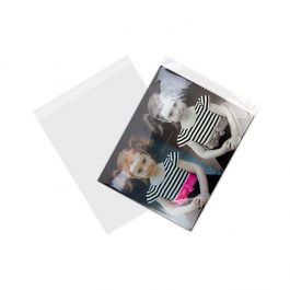 Umweltfreundliche Klappenbeutel Bioplastik 420x515mm - 100 Stk