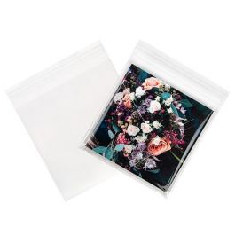 Umweltfreundliche Klappenbeutel Bioplastik 170x167mm - 100 Stk