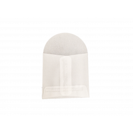 Halbtransparente Umschläge 55x55 mm – 100 Stück
