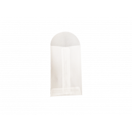 Halbtransparente Umschläge 55x90 mm – 100 Stück