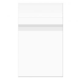 Umweltfreundliche Klappenbeutel Bioplastik 125x165mm - 100 Stk