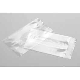 Umweltfreundliche Klappenbeutel Bioplastik 102x102mm - Premium - 100 Stk