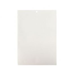 Klappenbeutel Kraftpapier Weiß Umweltfreundlich 152x229 mm Verschließbar - 100 Stk
