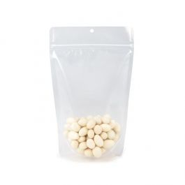 Recycelbare Standbodenbeutel Transparent | RETAIN™ | 225 Gramm | 149x89x232mm - 100 Stk