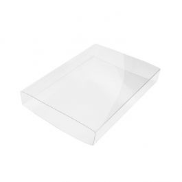 Aufschiebedeckel Transparent 125x27x171mm - 25 Stk