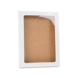 Pappschachteln glänzend Weiß 137x15x187mm - 25 Stk